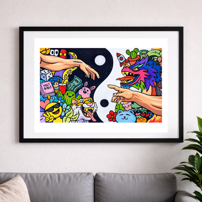 Harmony in Madness - LIMITIERTER Artprint